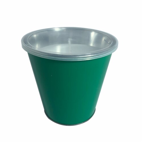 HD Designs Outdoors® Citronella Bucket Candle - Mint Perspective: front