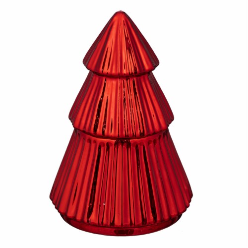 SDS for HD Designs South Christmas Tree Jar Candle - Red Perspective: front