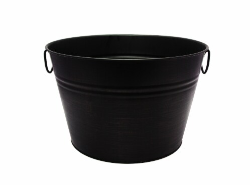 HD Designs Outdoors Summer Black Beverage Tub Perspective: front