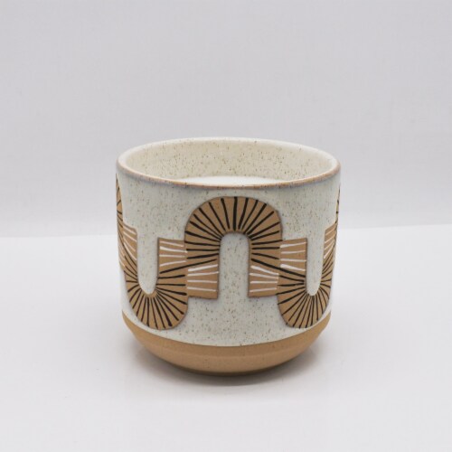 HD Designs Outdoors® Ceramic Citronella Candle Perspective: front