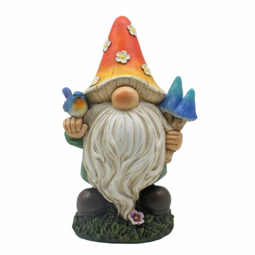 HD Designs Outdoors Gnome Garden Decor Perspective: front