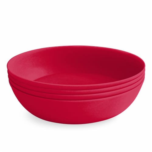 Everyday Living Poly Pro Dinner Bowl - Lychee Red Perspective: front