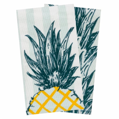 SDS for HD Designs Pineapple Top Kitchen Towels Perspective: front