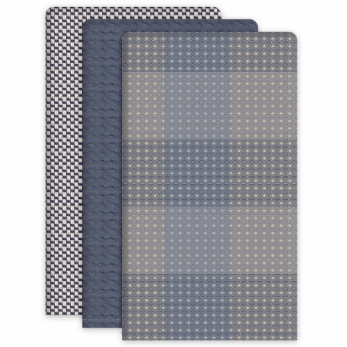 Lintex Lutchen Towel Set - Denim Perspective: front