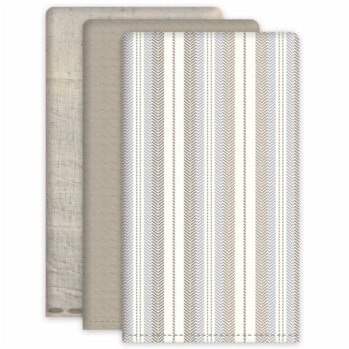 Dash of That Anna Sand Kitchen Towel Set Perspective: front