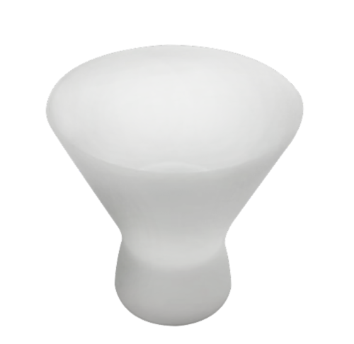 HD Designs Outdoors Stemless Margarita Glass - White Perspective: front