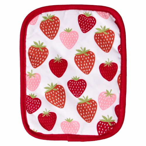 Everyday Living Cotton Pocket Mitt - Berries Perspective: front