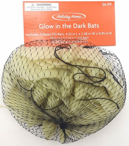 Holiday Home® Glow in the Dark Bats Perspective: front