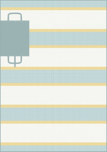 SDS for HD Designs Elevated Adventure Mat - Stripe Perspective: front