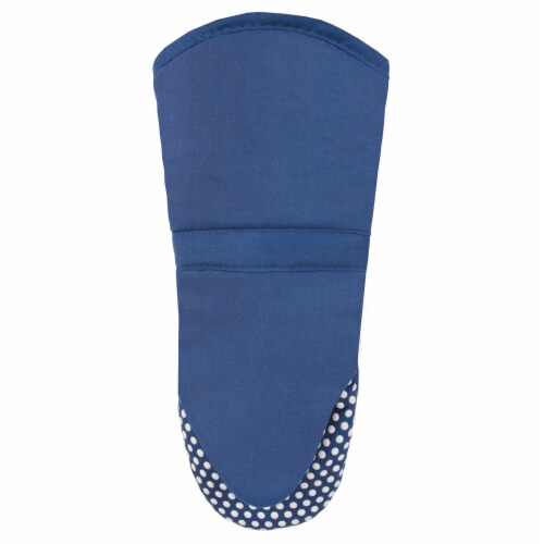 Everyday Living Puppet Mitt - w/ Silicone - Palace Blue Perspective: front