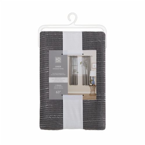 HD Designs® Sheer Window Panel Perspective: front