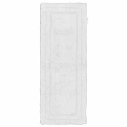 Mohawk Home Modavari Turkish Bath Rug - BRIGHT WHITE Perspective: front