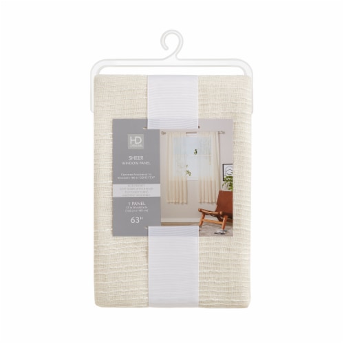 HD Designs® Sheer Window Panel Perspective: front