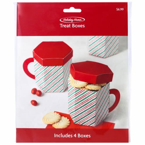 Holiday Home Treat Box Mug Perspective: front