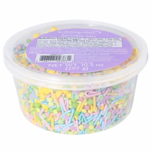 Holiday Home® Easter Sprinkle Mix Tub Perspective: front