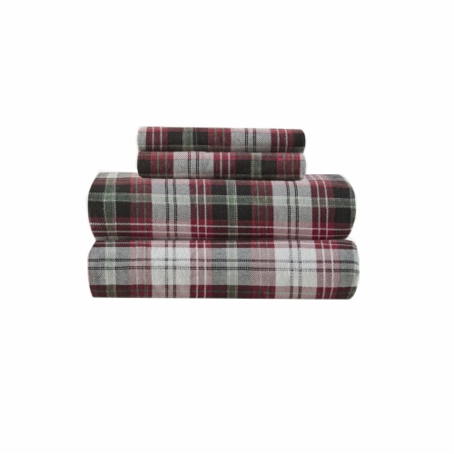 HD Designs Flannel Sheet Set - Firtree Perspective: front