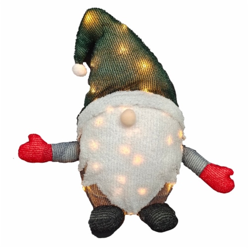 Holiday Home LED 3D Outdoor Gnome Perspective: front