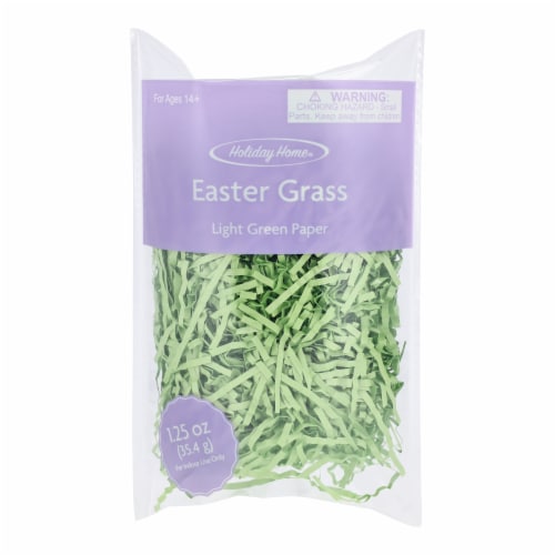 Holiday Home® Easter Paper Grass - Light Green Perspective: front