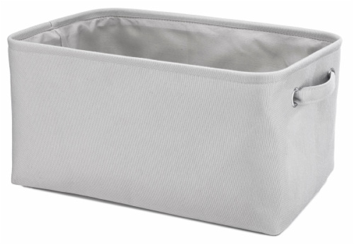 Everyday Living Large Fabric Tote - Gray Perspective: front