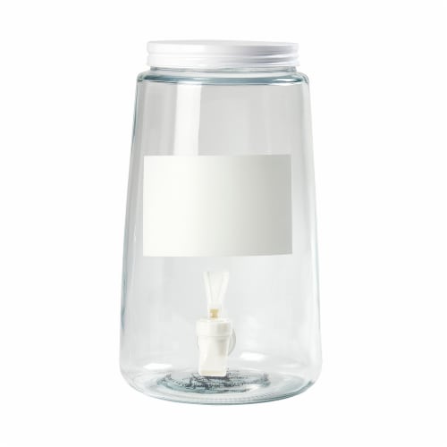 HD Designs Outdoors Summer White with Chalk Badge Sun Tea Jar Perspective: front