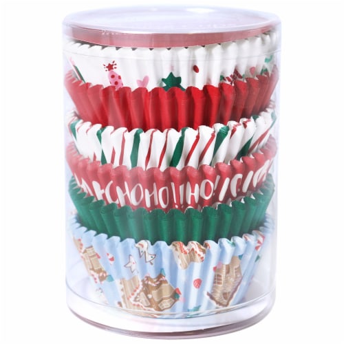 Holiday Home Baking Cups Perspective: front