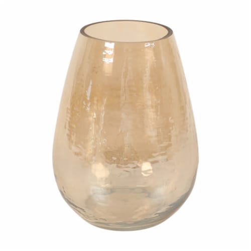 HD Designs Iridescent Vase - Tan Perspective: front