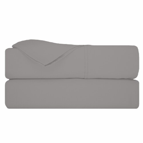 HD Designs 400 Thread Count 4 Piece Performance Sheet Set - Dark Grey Perspective: front