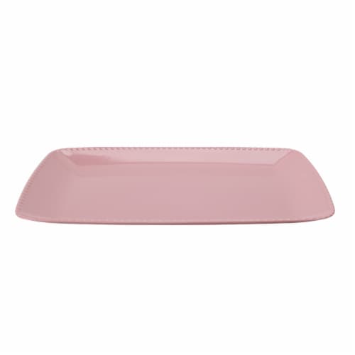 Holiday Home® Easter Large Serving Platter - Pink Perspective: front