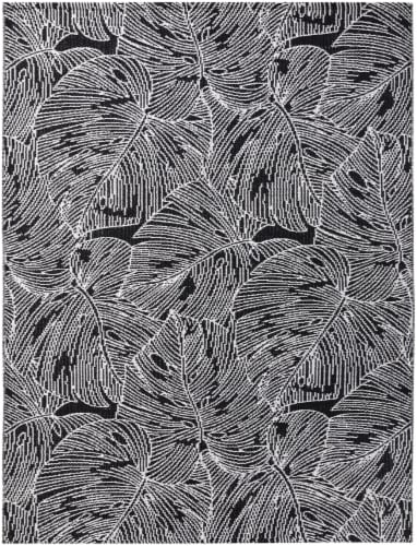HD Designs Outdoors Woven Rug - Foliage Perspective: front