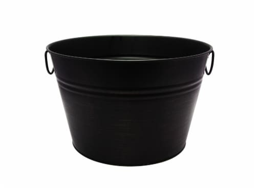 HD Designs Outdoors Black Beverage Tub Perspective: front