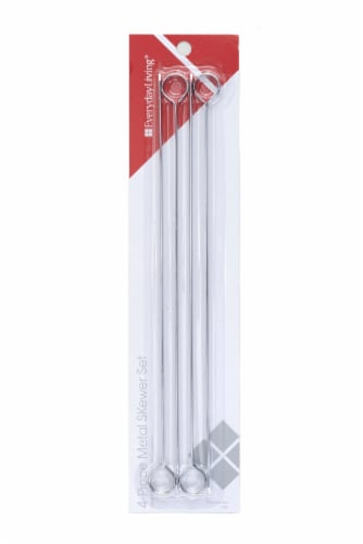 Everyday Living® Metal Skewer Set Perspective: front