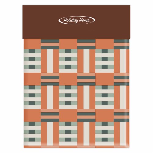 Holiday Home® Harvest Stripe Peva Tablecloth Fall Décor Perspective: front