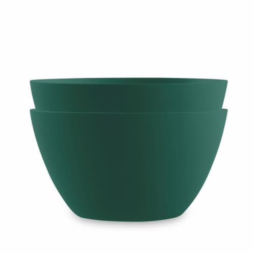 Everyday Living Serving Bowls - Green Perspective: front