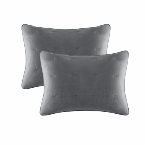 Modavari Home Fashions Quilt - Gray Perspective: front