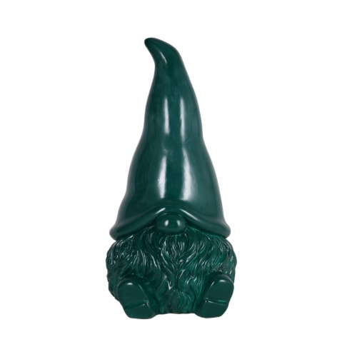 HD Outdoors Ceramic Green Gnome Perspective: front