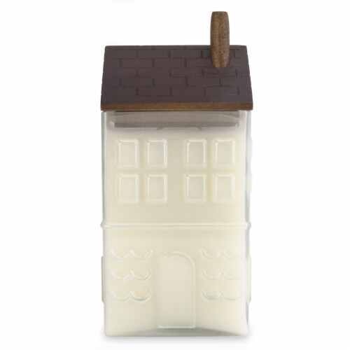 Holiday Home Large House Candle - White Perspective: front
