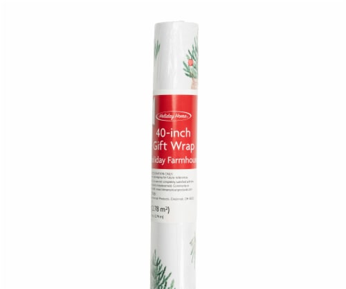 Holiday Home Holiday Farmhouse Gift Wrap Perspective: front