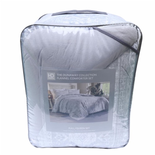 HD Designs Dunaway Collection Comforter Set - Gray Perspective: front