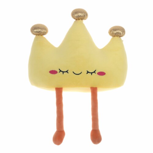 Holiday Home 14" Retro Buddies Crown Plush Toy, 1 ct - Fry’s Food Stores
