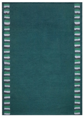 HD Designs Outdoors Woven Rug - Fiesta Stripe Perspective: front