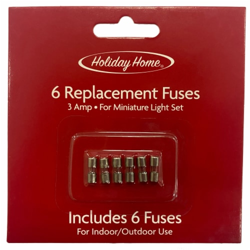 Holiday Home Miniature Light Replacement Fuses, 6 pk Kroger