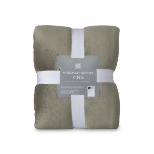 HD Designs® Microplush Blanket - Green Perspective: front