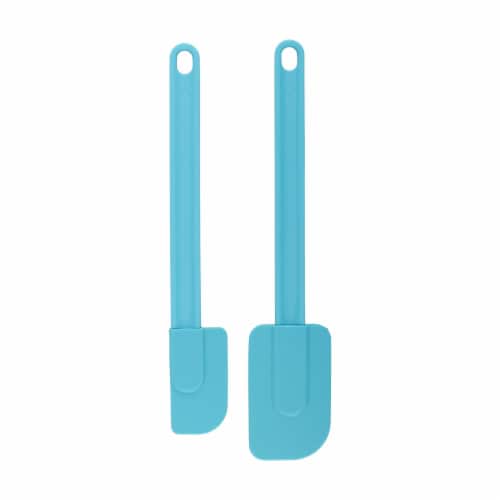 Everyday Living® Silicone Spatula Set - Blue Perspective: front
