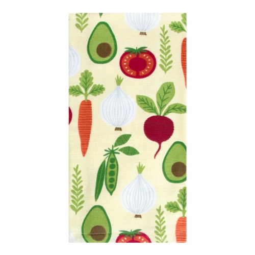 Everyday Living Dual Terry Kitchen Towel - Bees, 1 ct - Kroger