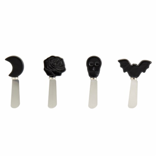 Holiday Home Halloween Figural Cheese Knives - Set of 4 Perspective: front