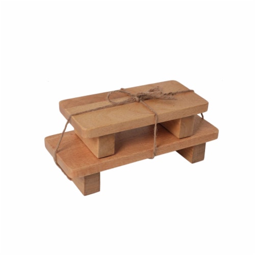 SDS for HD Designs 2.5 Inch Mango Wood Riser Perspective: front