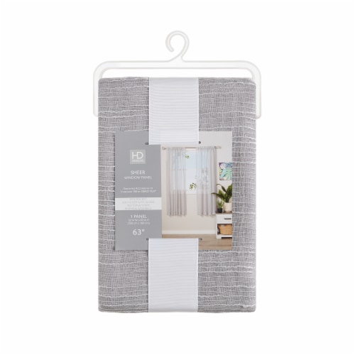 HD Designs® Sheer Window Panel Perspective: front