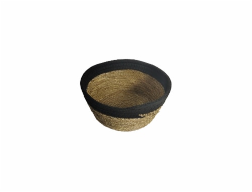HD Designs Small Rush / Polyester Rope Basket Perspective: front