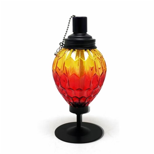 HD Designs Outdoors 3-in-1 Oil Torch - Yellow/Red Perspective: front