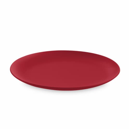 Everyday Living Poly Pro Platter - Lychee Red Perspective: front